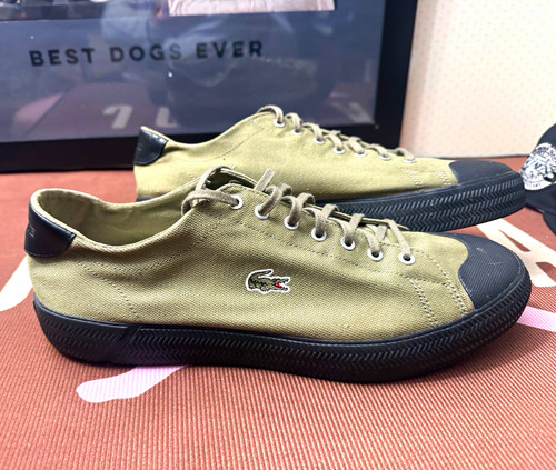 Lacoste gripshot men - lacoste, canvas